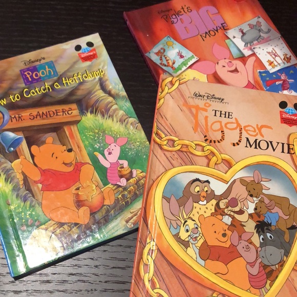 Set of 3 hardcover Disney’s Wonderful World of Reading books- Pooh Piglet Tigger - Picture 7 of 8